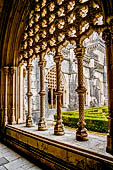 Il monastero di Batalha o convento de Santa Maria da Vitria. Chiostro di Giovanni I (chiostro reale).